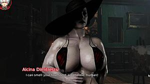 Lady Dimitrescu And Harleyquin Tied Up For Insane Action!