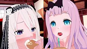 Intriguing 3d Rule 34 Animations Of Fujiwara Chika X Shirogane Kei