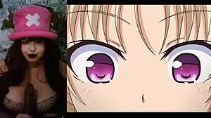 Hotwife With Big Tits Gets Lost In Hentai While Watching JK To Ero Konbini Tenchou Ep1.