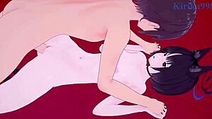 Tachibana Nozomi Shupogaki 和 Kiryuu Kikyou 爆精性爱