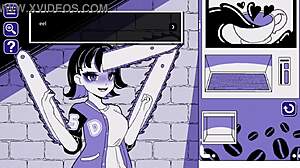 捆绑电锯妹狂操色情H动漫