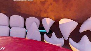 loona vore animation brings a sexy babe with belly action in 3d cartoon style. her boss can’t resist!