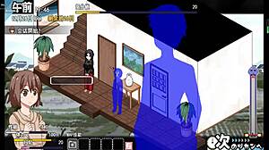 In the new version of the coquettish ghost game, hentai adventures unfold
