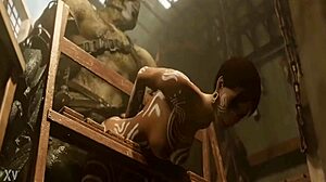 Sheva Alomar stars in steamy Resident Evil 5 hentai action.