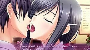 Playing Valkyrie Romance Ayako Hiiragi part 1 anime game