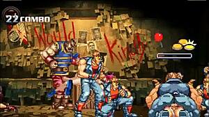 suggestive hentai mugen fighter gangbang in wild level 1