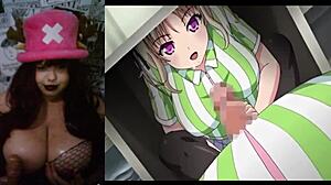 hotwife with big tits can’t stop watching hentai, diving into jk to ero konbini tenchou ep2 with curvy goth vibes. wonder what monster awaits her next?