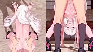 Magical journey of Witch's Travels with Ireina in 3D rule 34 animations