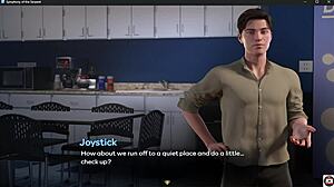 i love the curvy giant's blowjob in this visual novel