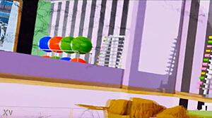 Pearl and Marina are twerking their big asses in 3D Splatoon animation 😏