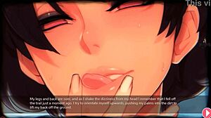 Watch The Brunette Succubus Masturbate To Orgasm In This Femdom Demon Game, Voyeur Anime Hentai Part Four!
