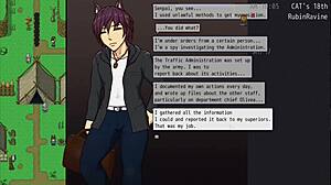 Teen anime girl rides big dildo in wet pussy