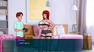 Sexnote Part 11 - Chubby Sissy Step Sisters Give Blowjob In Big Tits Mommy Parody Game