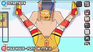 Marge Simpsons milf takes it in big ass and tits orgasm scenes with toys and deepthroat!