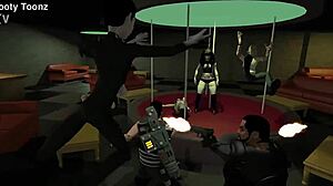 Backalleytoonz Invites Grown & Sexy for Big Tits Assfucking Playtime.