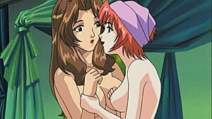 Nymphs Of Stratosphera Engage In Lesbian Kissing And Hentai Scenes As Nympho Characters Explore Desires