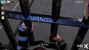 Fashionbusiness masturbates solo in hentai game episode 1 99