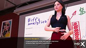 fashionbusiness game exposes naked ass at work in 3d cartoon hentai style