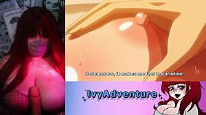 Chubby Girl with Big Tits Caught Watching Hentai! Obsessed with Mizuryuu-kei Land Ep1!