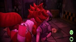 想知道这些激烈FNAF色情场景中发生了什么狂野动作吗？