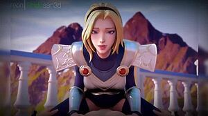 Laughing at this old 3d hentai cartoon compilation