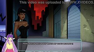 Unlimited Gotham Adventures With Sexy Brunette Ebony Heroine Part 1