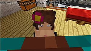 Man, fucking Jenny's juicy pussy in this Minecraft Jenny mod game is wild!