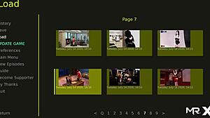 fashionbusiness game exposes naked ass at work in 3d cartoon hentai style