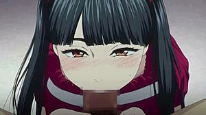 Throatfuck Hentai Compilation Kicks Off Hard