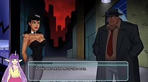 Unlimited Gotham Adventures With Sexy Brunette Ebony Heroine Part 1