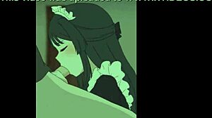 i love how this anime girl uses her mouth for blowjob fun