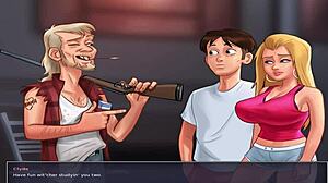 hey, what wild stuff happens next in summer time saga unc part 18?