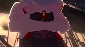 Hey, wanna see this hot 3D anime with big tits?