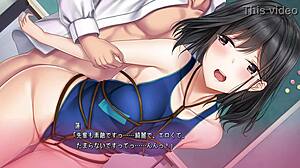 Spooky goth girl and nun in harem world bdsm ritual