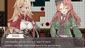A Group Of Girls Walk Through A Magical Library Full Of Problems - Enatus Radi - Part 5