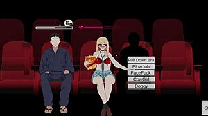 H Game My Dress-Up Darling Cinema Blowjob Parte 2