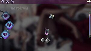 Cute honey hentai game starts with pussy licking in part 1