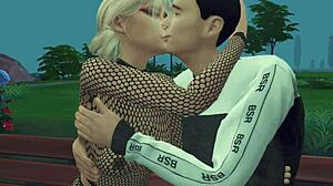 Young 18+ Couple Experiments with Hot Park Sex Featuring Big Ass