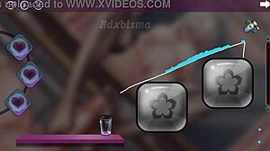 Cute honey hentai game starts with pussy licking in part 1