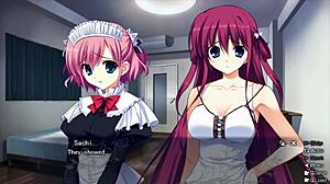 Grisaia no Kajitsu跟随Yumiko Sakaki在第105集惩罚父权制