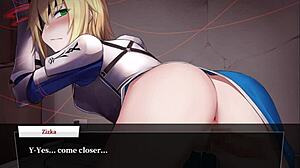 Zizka H-Scene 03 - Blonde in BDSM Roleplay for Fate Empire