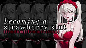 This is F4A erotic audio for Strawberry Moon feminization chapter i