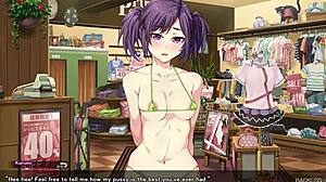 Visual novel explores zero chastity in Kurumi's twin slut route.