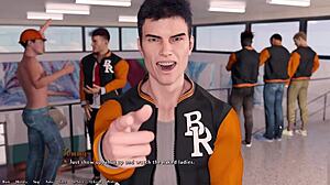 Two Alt College Girls Kissing in Wild Lesbian Creampie Scene