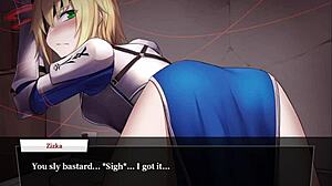 Zizka H-Scene 03 - Blonde in BDSM Roleplay for Fate Empire