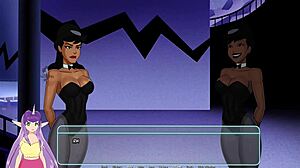 Unlimited Gotham Adventures With Sexy Brunette Ebony Heroine Part 1