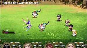 defending the city with my whores' friends, this big-breasted adventurer leads a cuckold harem rpg against enemies in part 7.