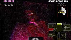 Fap Nights At Frennis Night Club Hentai Game Features Huge Tits Femdom Villains Masturbation And Orgasm Dancing