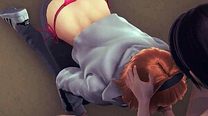 Yaoi Femboy Twink Gives Blowjob In Train! Japanese Asian Manga Anime Hentai Gay Porn