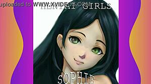 Hentai girls featuring Sophie in detailed scenes.